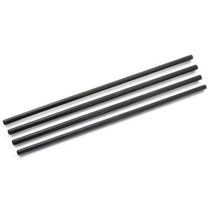 Carbon Fiber Tube 6x8x330mm Black uxcell Pultruded Rod-0