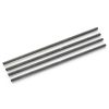 uxcell Carbon Fiber Tube 2x5mm x200mm Black Round Rod 4pcs-0