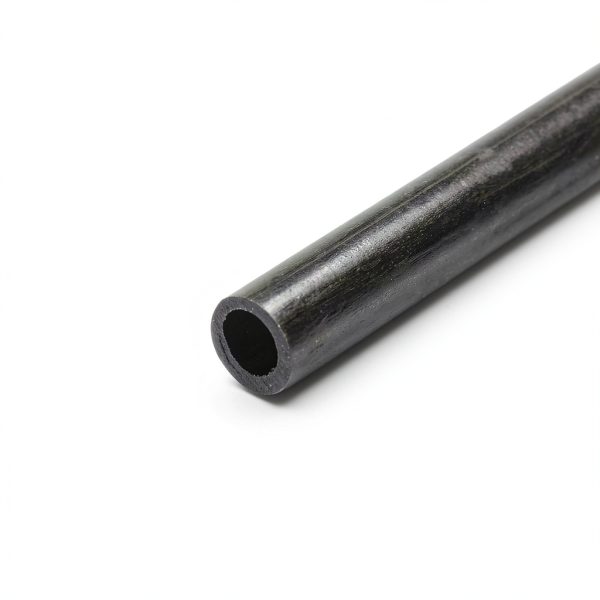 uxcell Carbon Fiber Tube 4x6x350mm Round Rod Black High Strength-3