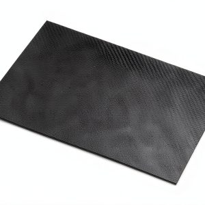 Carbon Fiber Plate FPVDrone 125mm x 75mm x 3mm Black Lightweight Sheet-0