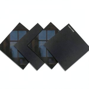 Carbon Fiber Sheet FANCYWING 300x300mm 1.5mm Plain Weave Glossy-0