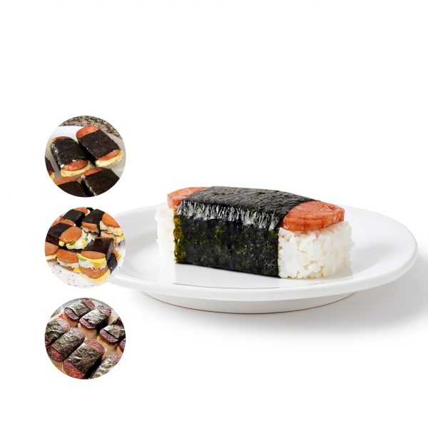 IMPRESA Musubi Maker Kit Non-Stick Sushi Press White - Pack of 2-1