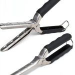 Rib Membrane Removal Tool with Glue-Free Full-wrap Anti-Slip Grip, Dishwasher Safe Stainless Steel Rib Prep Tool Membrane Remover for Barbecue Grilling Accessories-0